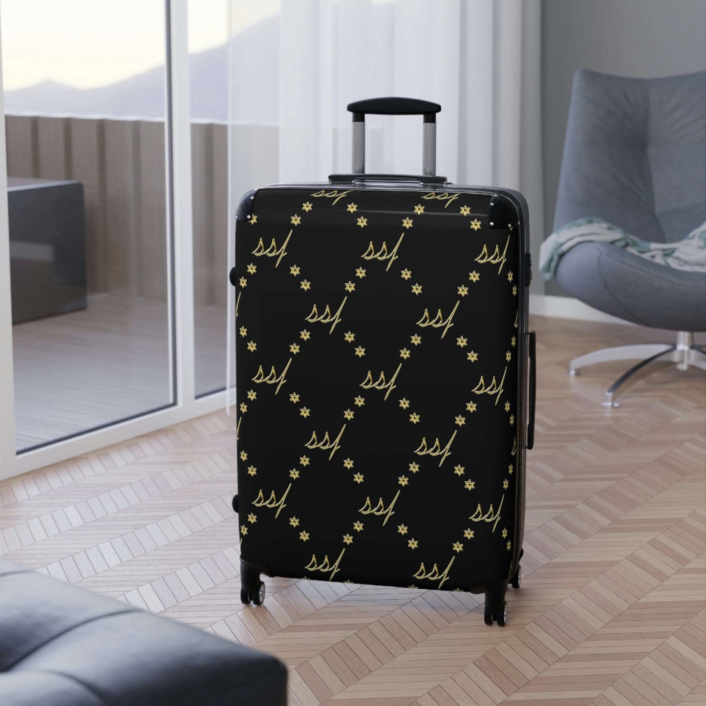 SSF Suitcase in Gold (3 Sizes)