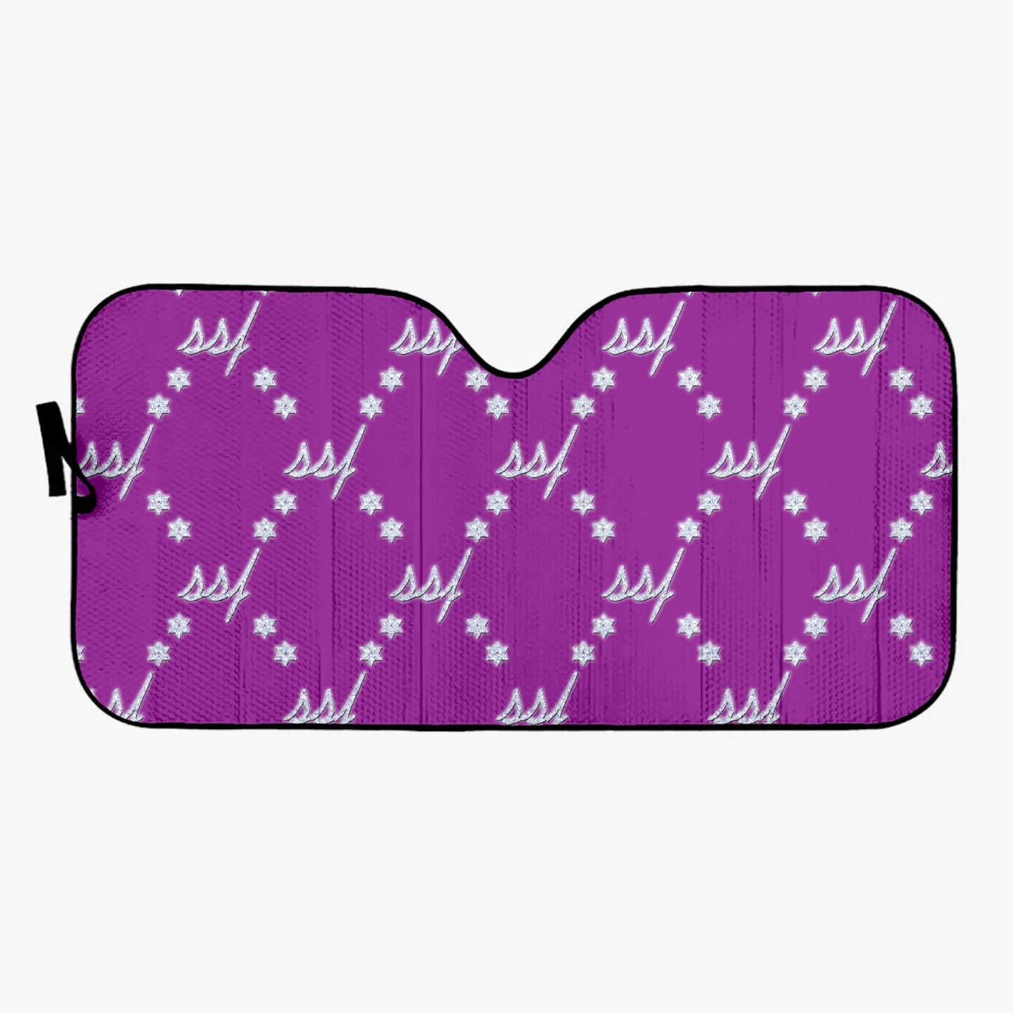 Purple Bussdown Car Windshield Sun Shade