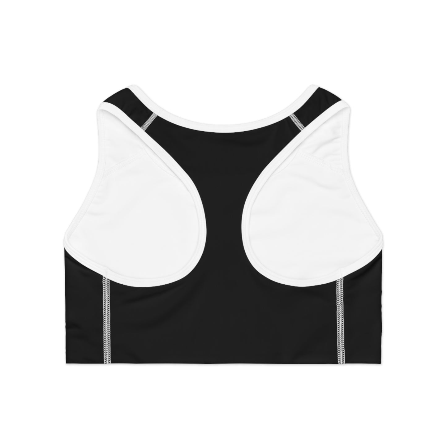 Black SSF Fitness Sports Bra