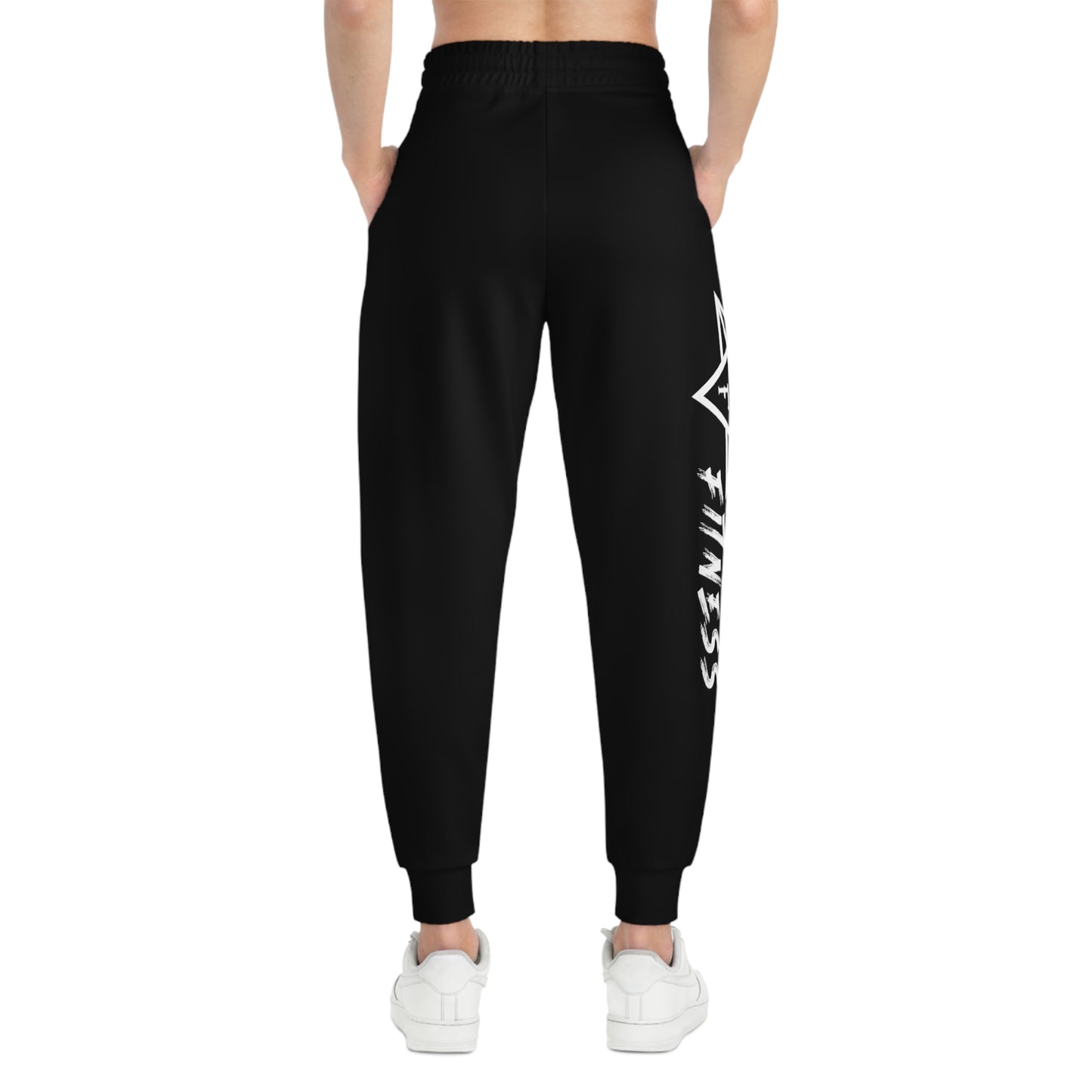 Black SSF Fitness Athletic Joggers