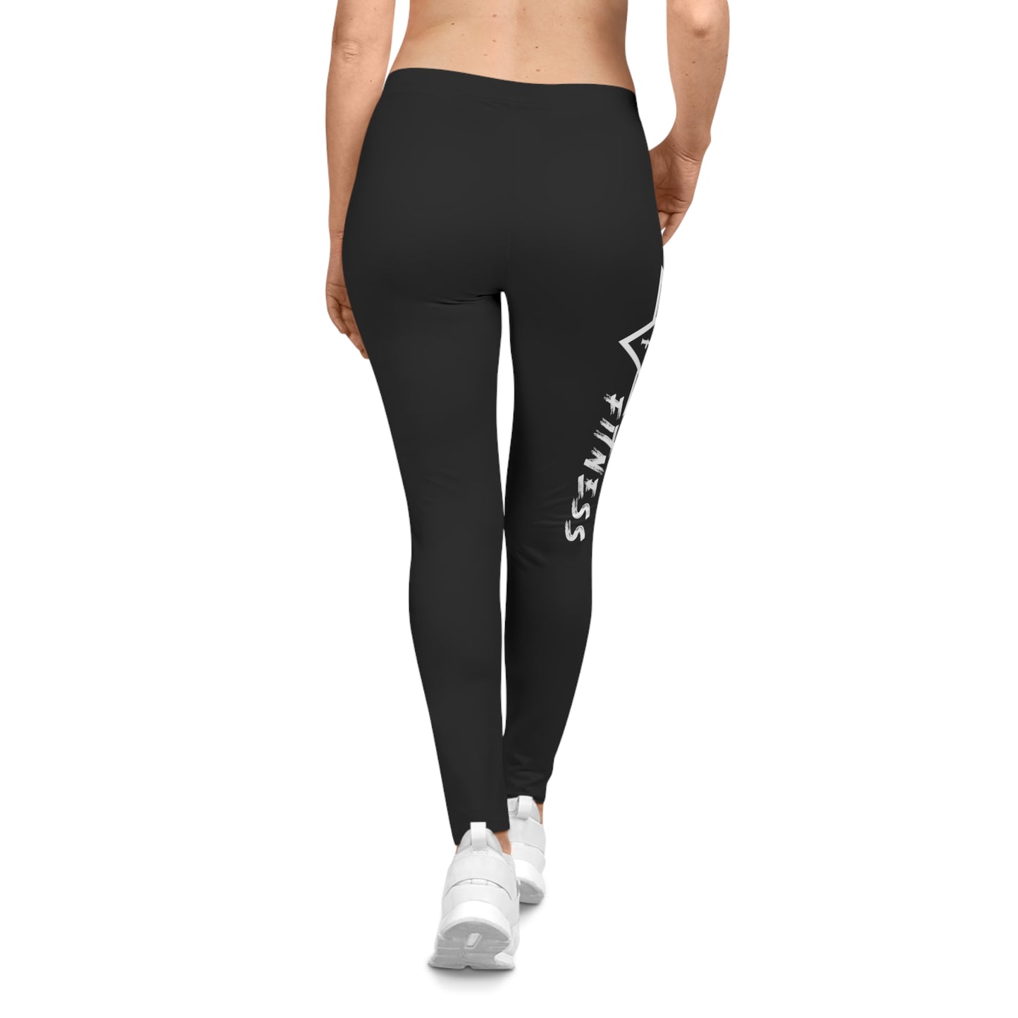 Black SSF Fitness Women's Casual Leggings