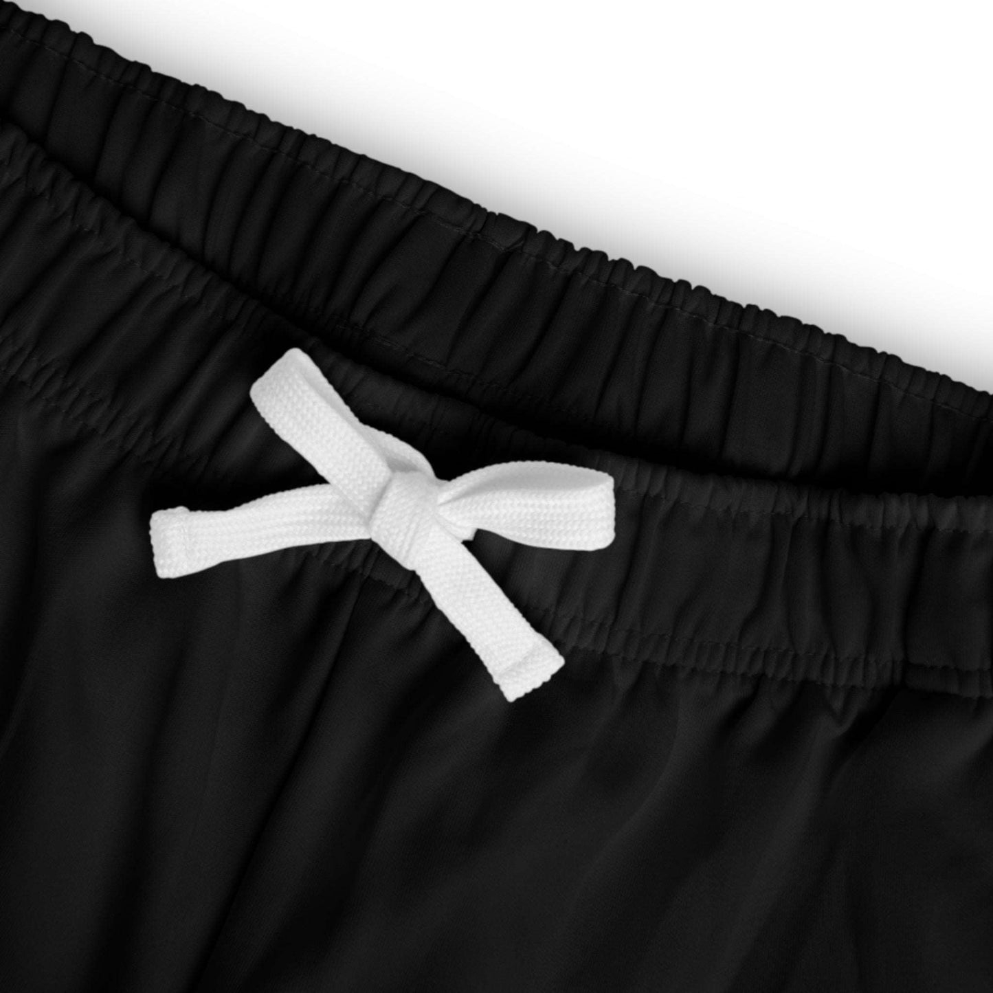 Black SSF Fitness Athletic Long Shorts