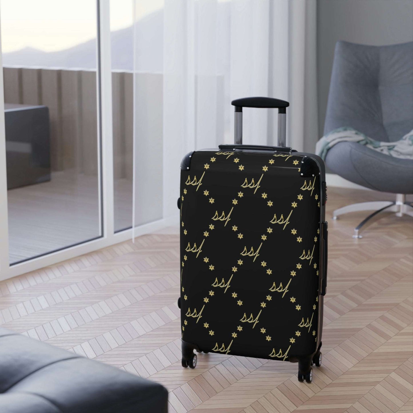 SSF Suitcase in Gold (3 Sizes)