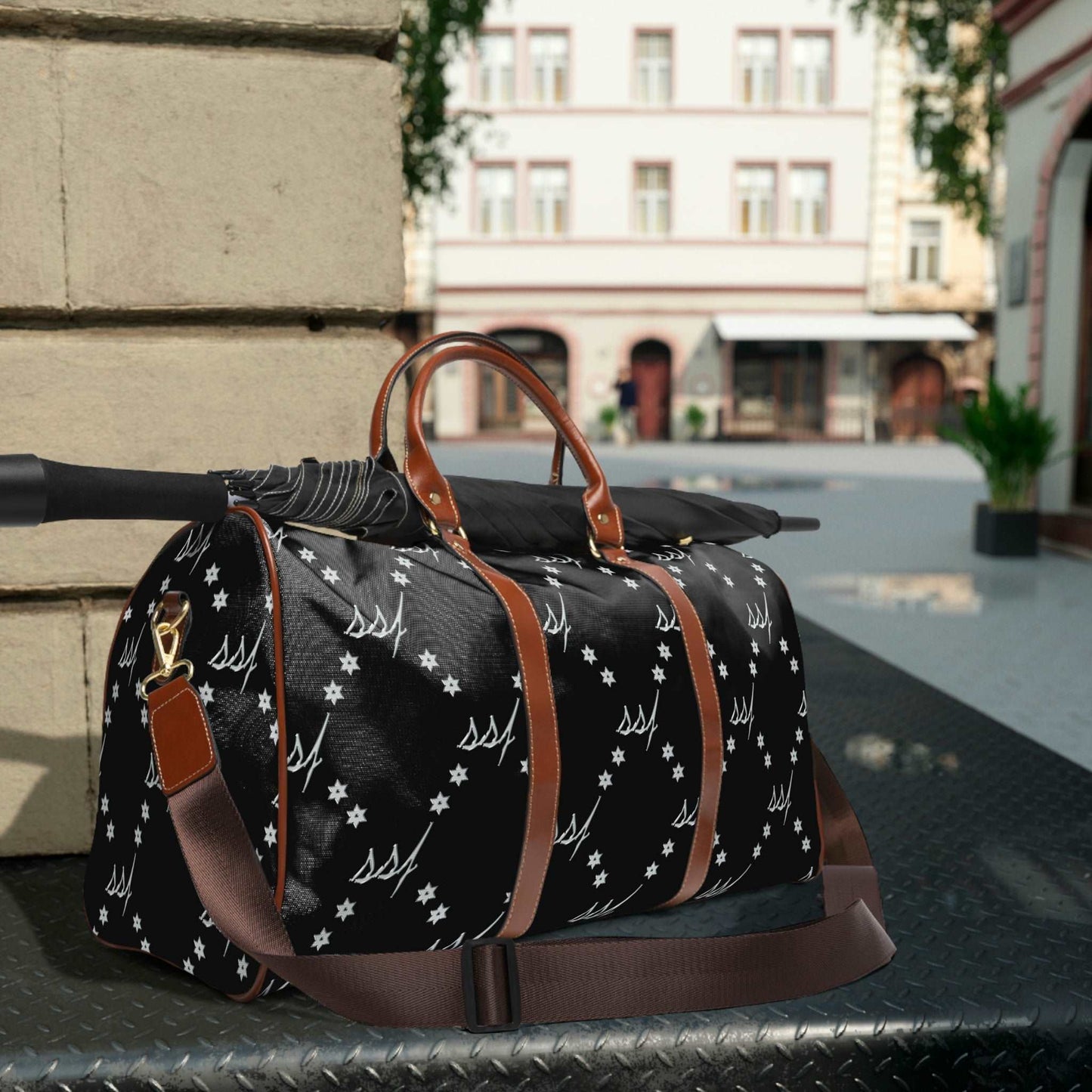 SSF Waterproof Duffel Bag in Platinum