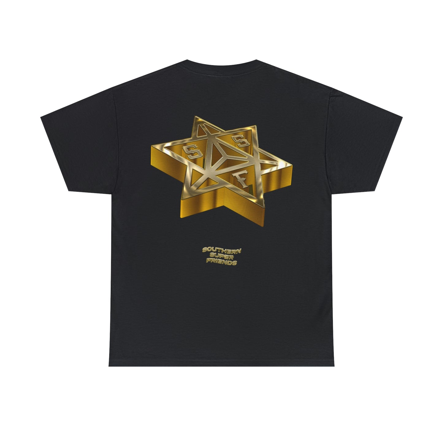 SSF Logo Tee in Gold