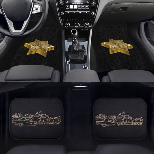 SSF Gold Car Floor Mats - 4Pcs