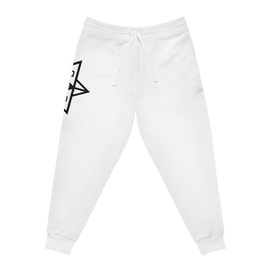 White SSF Fitness Athletic Joggers