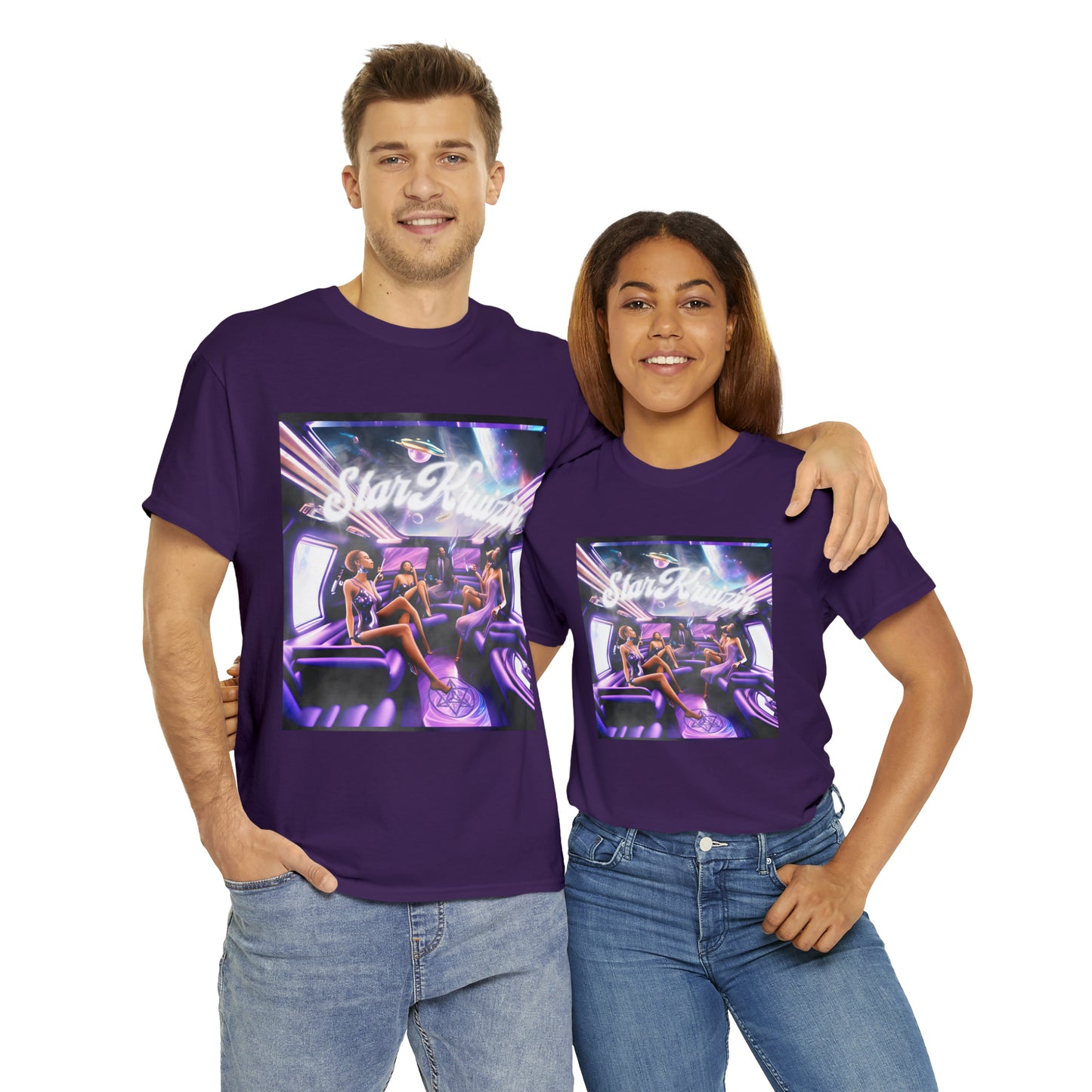 StarKruizin Album T-Shirt in Black or Purple