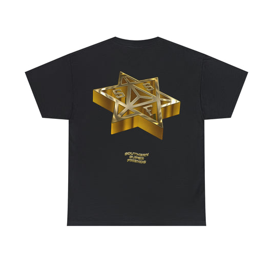 SSF Logo Tee in Gold